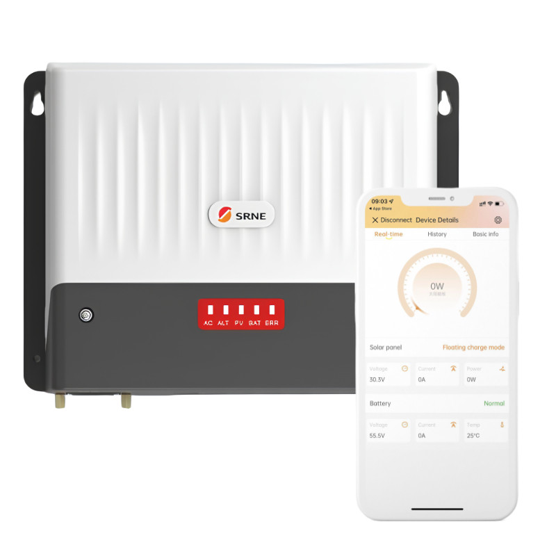 ladowarka 3 w 1 srne siec publiczna pv alternator 50a 6