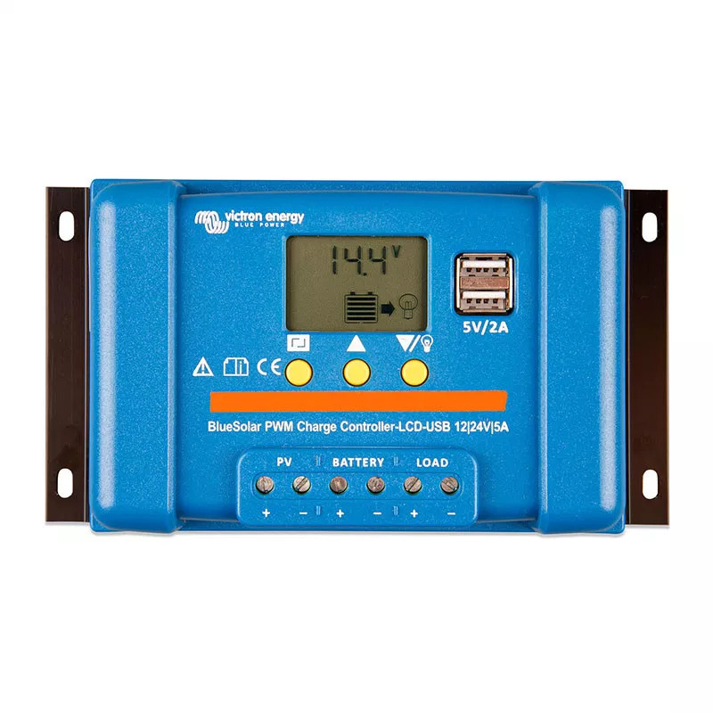 panel sloneczny 30w i akumulator agm 14ah z regulatorem lcd 2