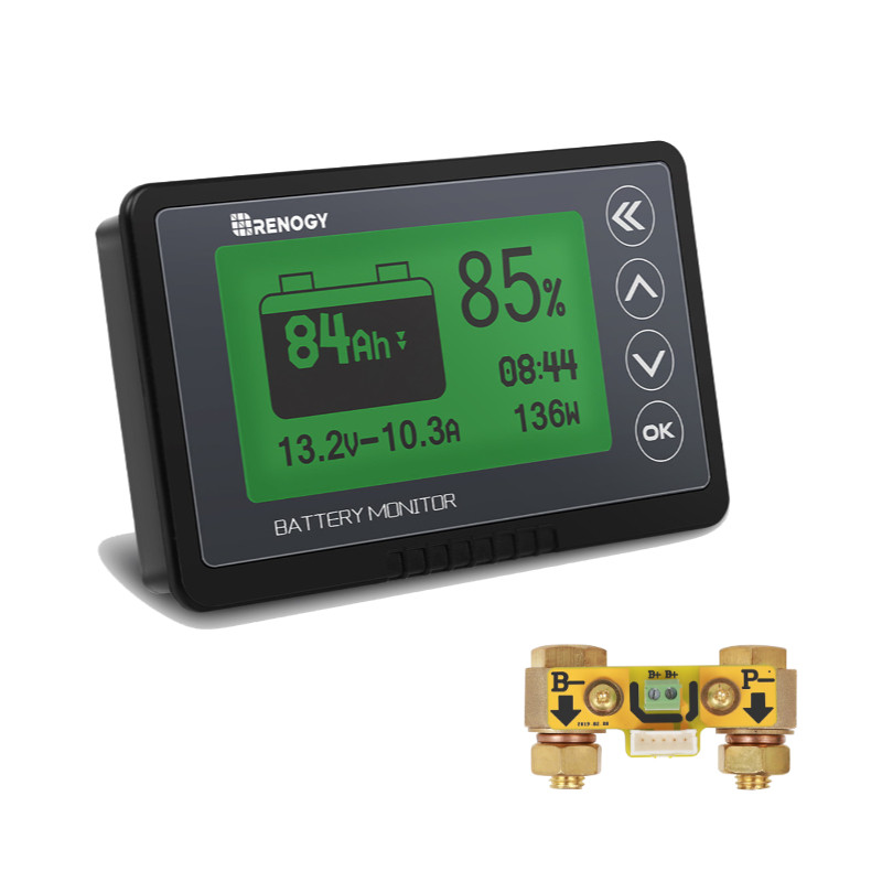 monitor akumulatora renogy 500a z shunt