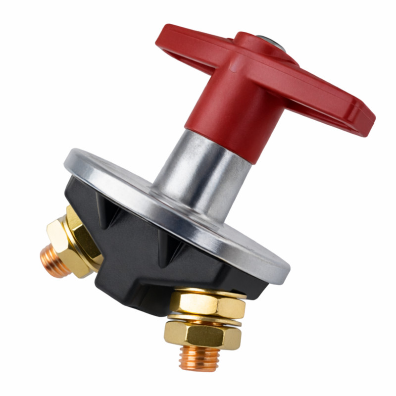 Obrazek produktu Rozłącznik akumulatora Solvian 12/24V 250A ON OFF (SKU: 4063) importowany z CSV (SunTrack)