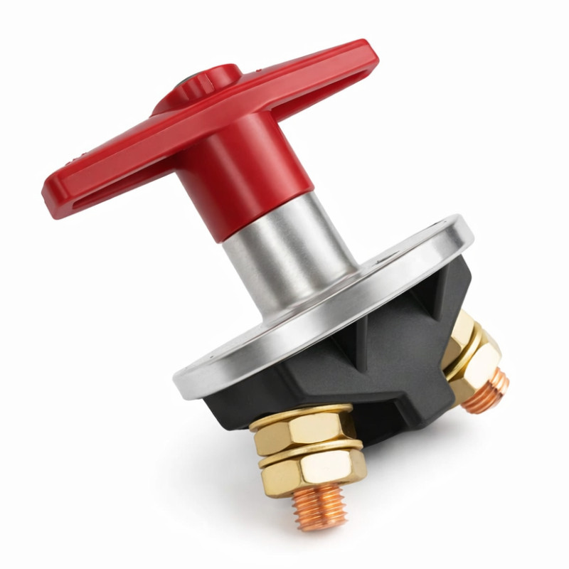 Obrazek produktu Rozłącznik akumulatora Solvian 12/24V 250A ON OFF (SKU: 4063) importowany z CSV (SunTrack)