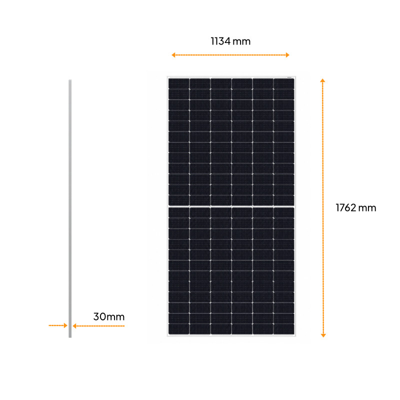 Obrazek produktu Panel słoneczny 2x455W i akumulator żelowy 2x150Ah z regulatorem MPPT 24V (SKU: 1217) importowany z CSV (SunTrack)