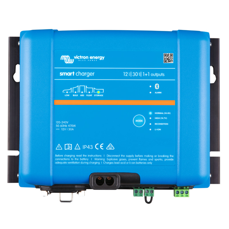 Obrazek produktu Phoenix Smart IP43 Charger 12/30 (1+1) 120/240V (SKU: 3903) importowany z CSV (SunTrack)