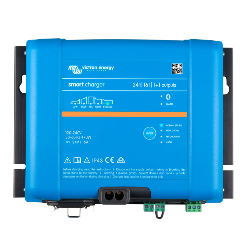Obrazek produktu Smart IP43 Charger 24/16 (1+1) 120/240V (SKU: 3996) importowany z CSV (SunTrack)