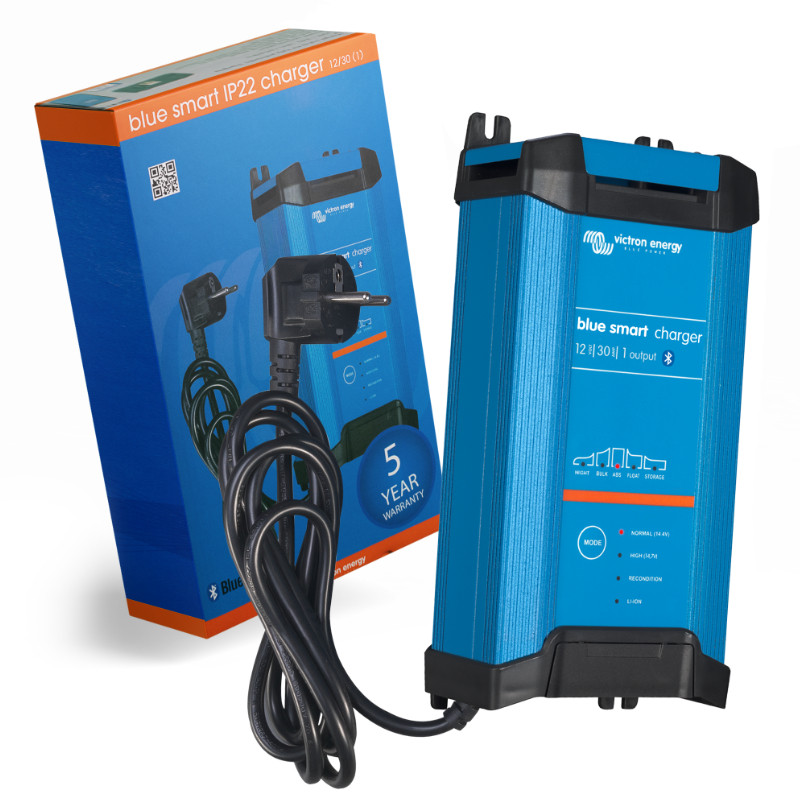 Obrazek produktu Blue Smart IP22 Charger 12/30 (1) (SKU: 2523) importowany z CSV (SunTrack)
