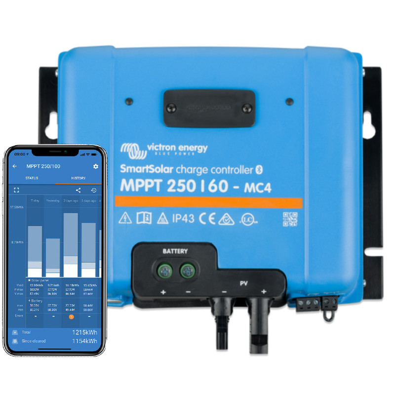Obrazek produktu SmartSolar MPPT 250/60 MC4 (SKU: 3631) importowany z CSV (SunTrack)