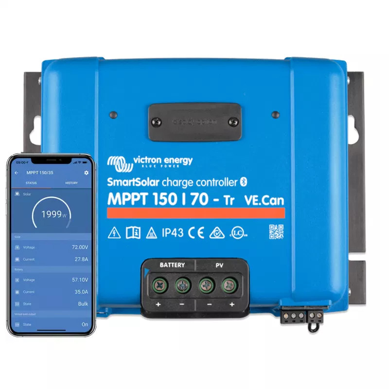 Obrazek produktu SmartSolar MPPT 150/70 Tr VE.Can (SKU: 2868) importowany z CSV (SunTrack)