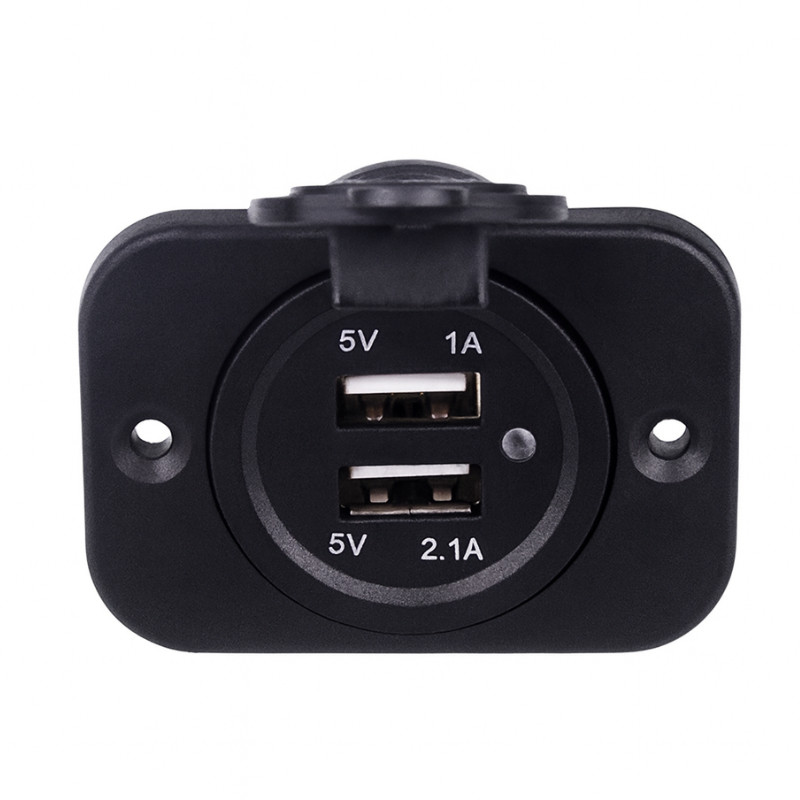 Obrazek produktu Ładowarka USB Solvian Dual Port 3.1A (SKU: 4167) importowany z CSV (SunTrack)