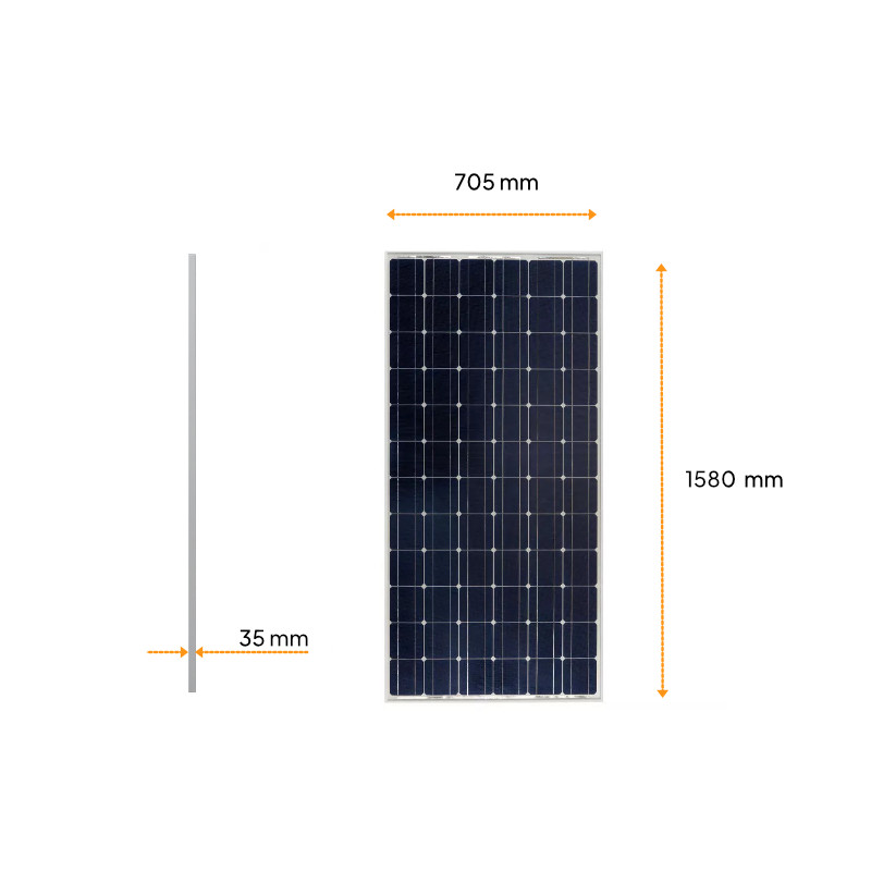 Obrazek produktu Panel słoneczny 215W Monokrystaliczny (SKU: 2705) importowany z CSV (SunTrack)