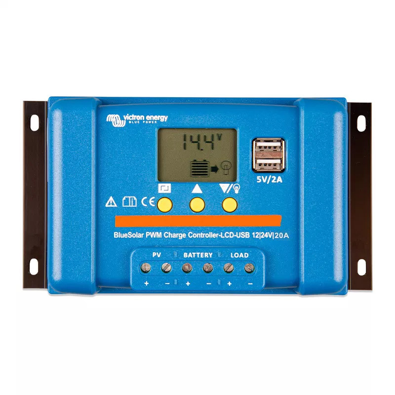 Obrazek produktu Panel słoneczny 2x180W z regulatorem ładowania 20A LCD (SKU: 1914) importowany z CSV (SunTrack)
