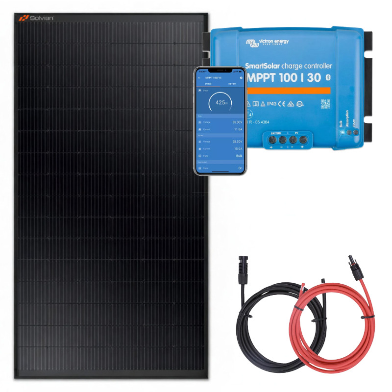Obrazek produktu Panel słoneczny 455W z regulatorem ładowania 30A MPPT (SKU: 776) importowany z CSV (SunTrack)