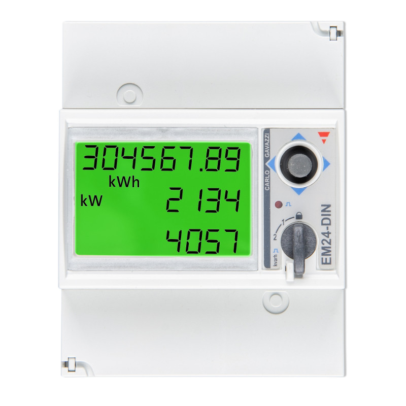 Obrazek produktu Energy Meter EM24 3 phase max 65A/ph Ethernet (SKU: 3058) importowany z CSV (SunTrack)