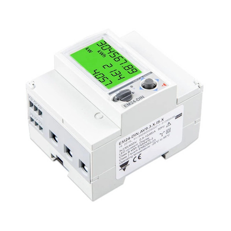 Obrazek produktu Energy Meter EM24 3 phase max 65A/ph Ethernet (SKU: 3058) importowany z CSV (SunTrack)