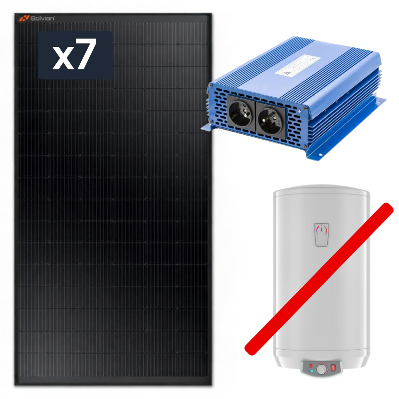 Obrazek produktu Solarny podgrzewacz wody 3kWp Panele słoneczne Epever (SKU: 3364) importowany z CSV (SunTrack)