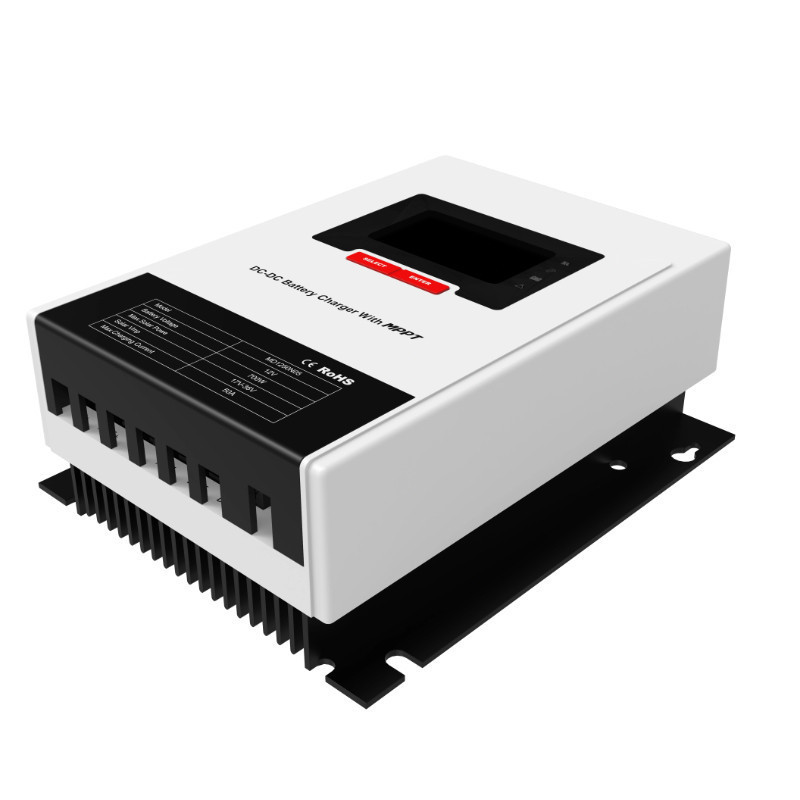 Obrazek produktu Zestaw solarny 455 W do kampera – ładowanie dwóch akumulatorów i zasilanie z alternatora (SKU: 3977) importowany z CSV (SunTrack)